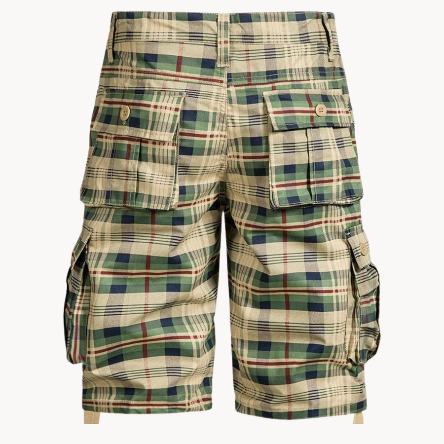 Plaid Cotton - Shorts CAAYWORLD MEN