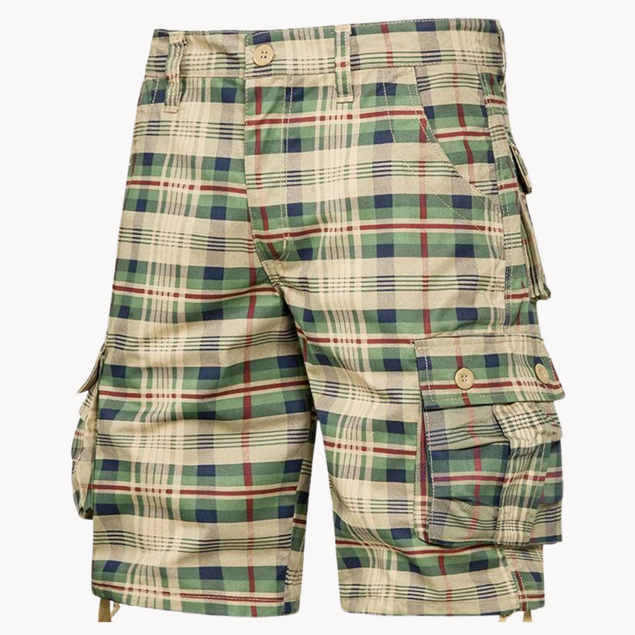 Plaid Cotton - Shorts CAAYWORLD MEN