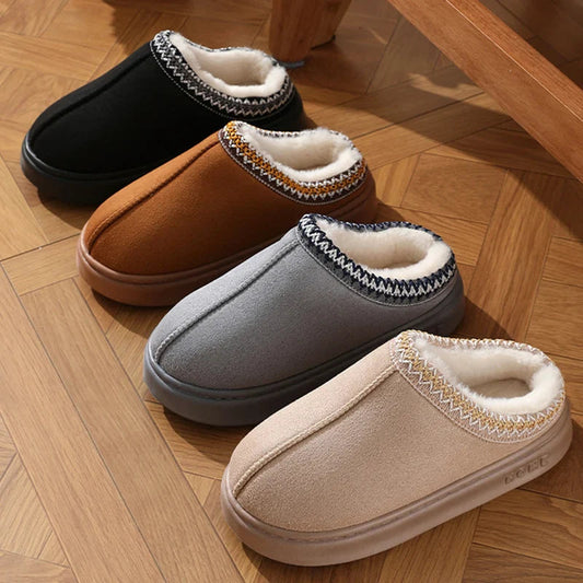 Plush Slip-On - Slippers CASA LARO WOMEN