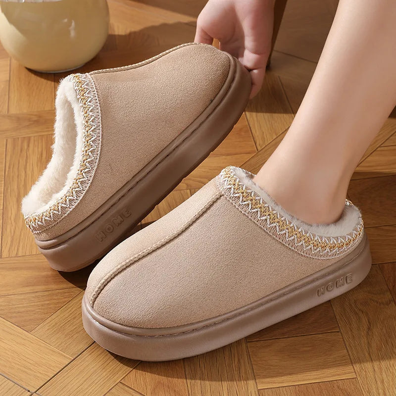 Plush Slip-On - Slippers CAAYWORLD WOMEN