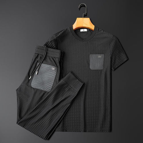 Premium Jacquard Lounge - Two-Piece Set CAAYWORLD MEN