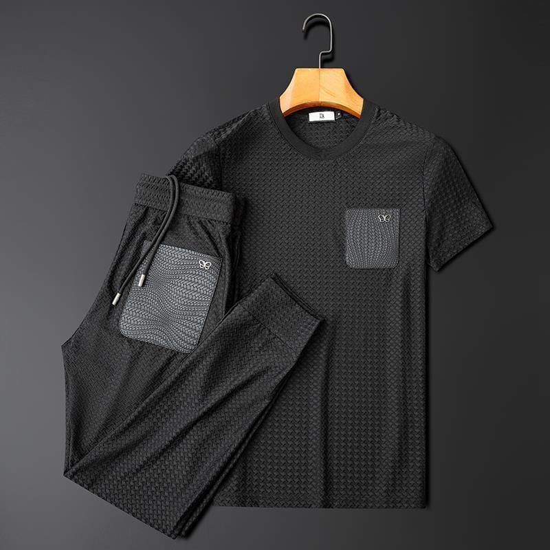 Premium Jacquard Lounge - Two-Piece Set CAAYWORLD MEN