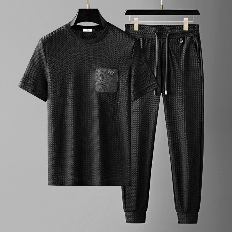 Premium Jacquard Lounge - Two-Piece Set CAAYWORLD MEN