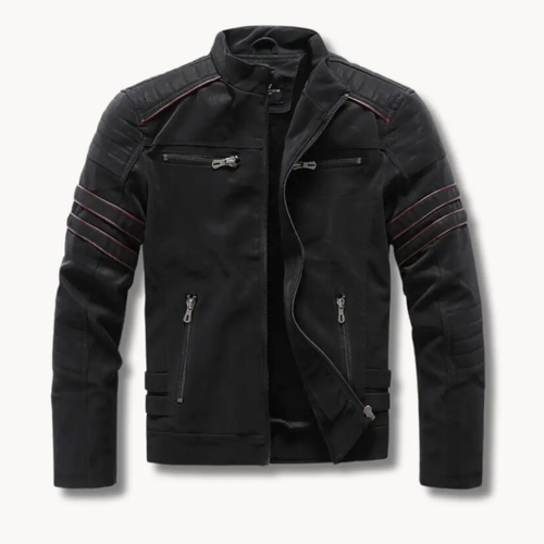 Premium Leather Biker - Jacket CAAYWORLD