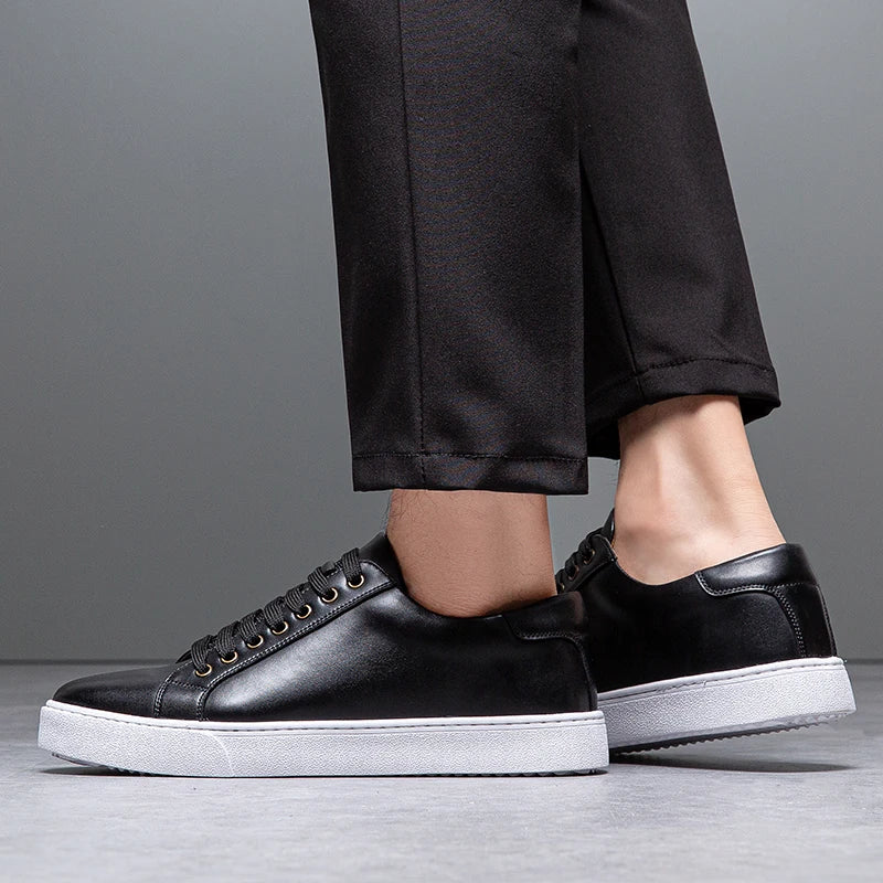 Premium Leather Low-Top - Sneakers CAAYWORLD MEN