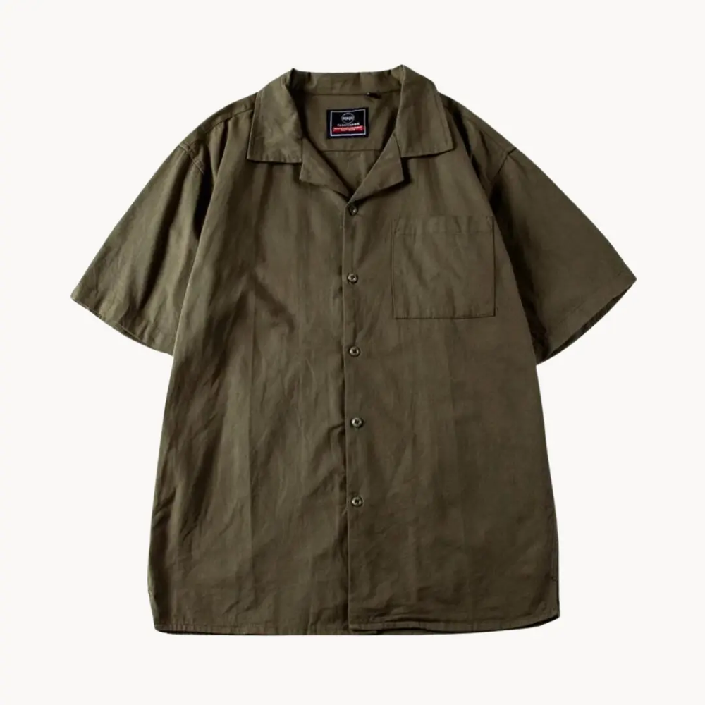Prime Cotton Camp Collar - Polo CASA LARO