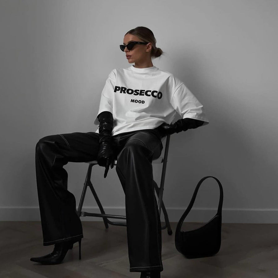 Prosecco Oversized Cotton - Shirt CAAYWORLD