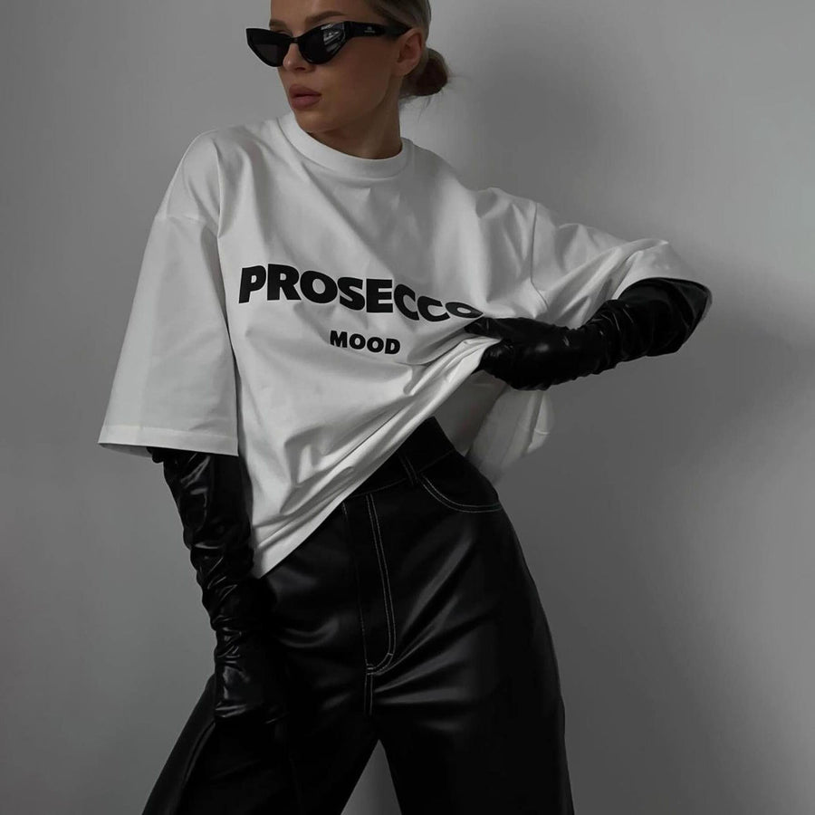 Prosecco Oversized Cotton - Shirt CAAYWORLD