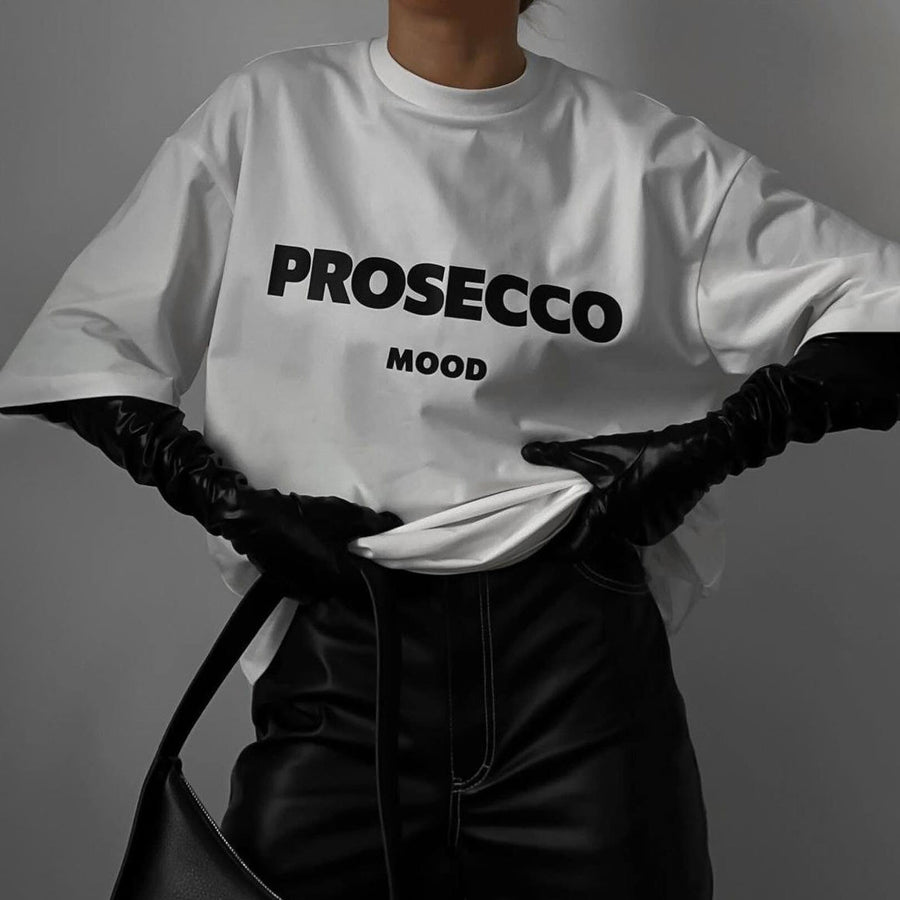 Prosecco Oversized Cotton - Shirt CAAYWORLD