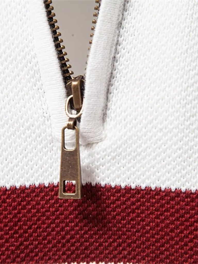 Quarter-Zip Jumper Sweater - CAAYWORLD CAAYWORLD