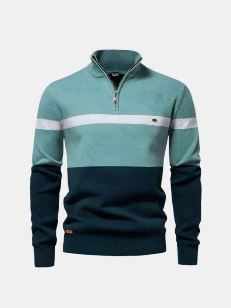 Quarter-Zip Jumper Sweater - CAAYWORLD CAAYWORLD