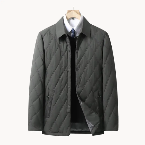 Quilted Tailored Workwear - Coat CAAYWORLD