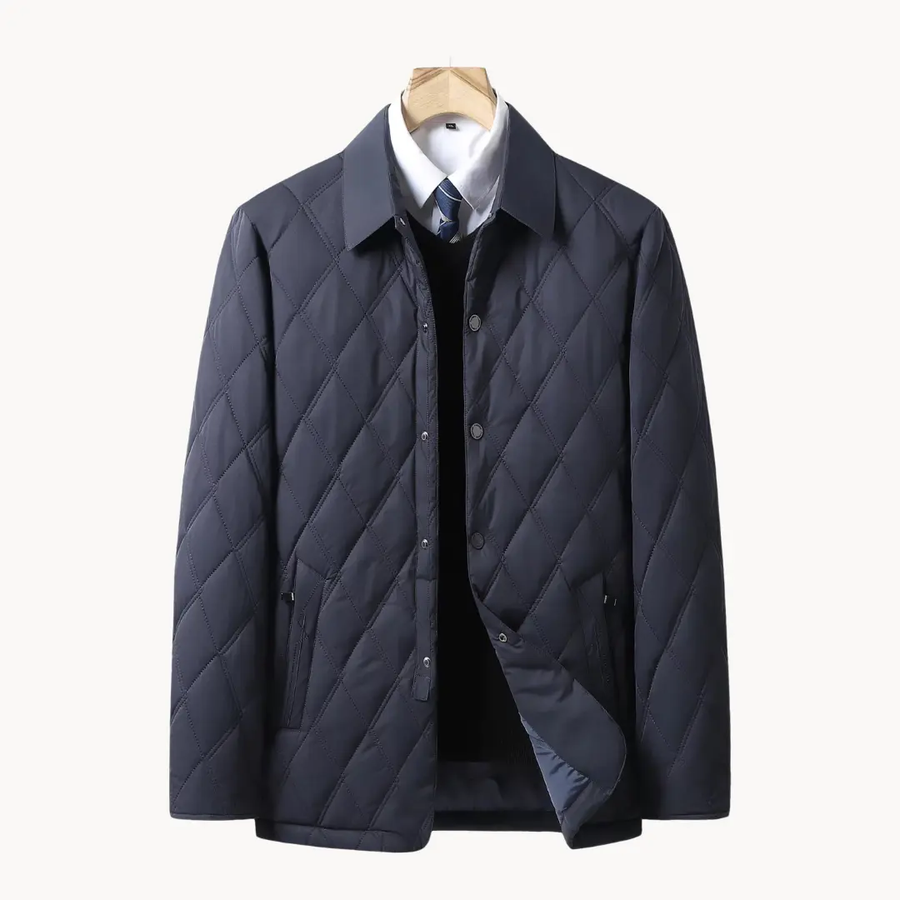 Quilted Tailored Workwear - Coat CAAYWORLD