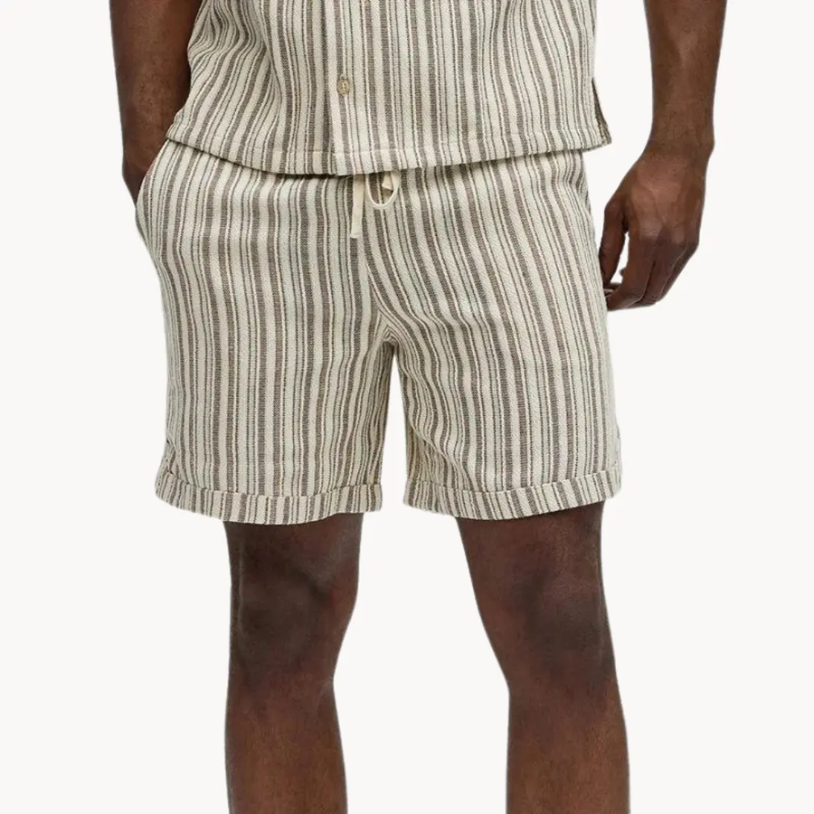 Rafi Casual Polo & Shorts - Two-Piece Set CAAYWORLD