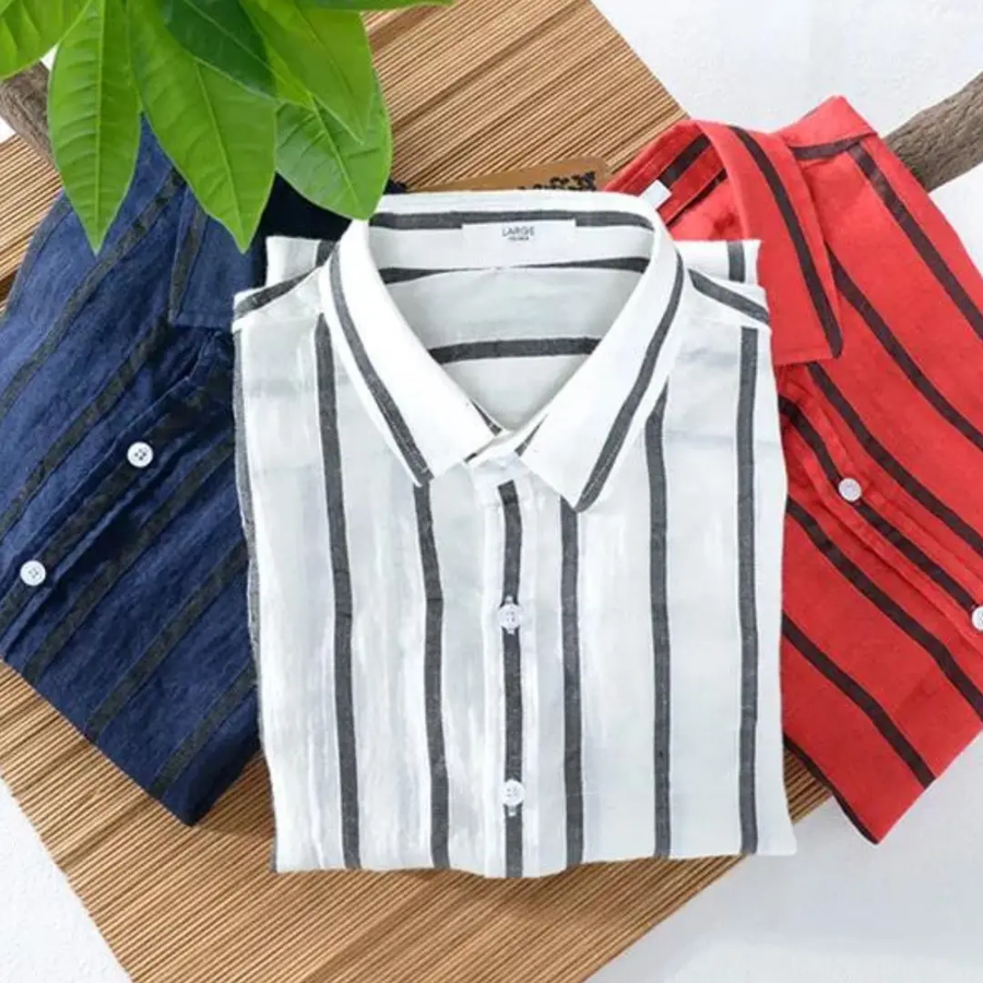 Ravelo Linen Button-Up - Shirt CAAYWORLD