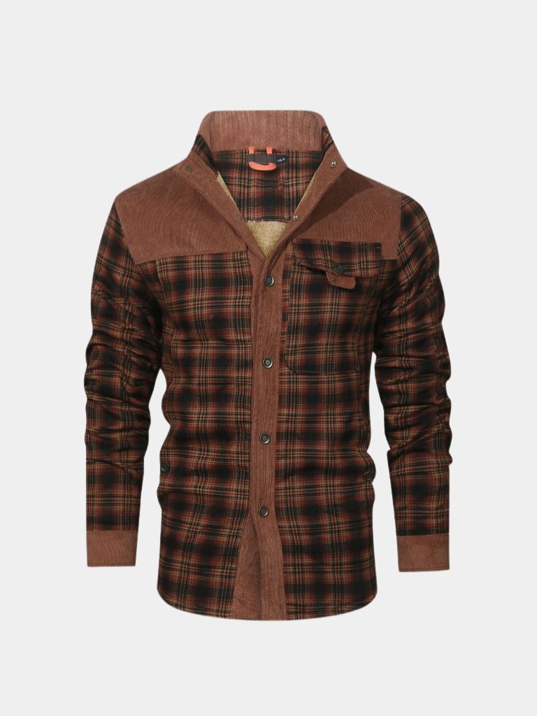 Redwood Rustic Flannel Jacket - CAAYWORLD CAAYWORLD