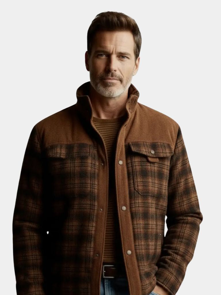 Redwood Rustic Flannel Jacket - CAAYWORLD CAAYWORLD