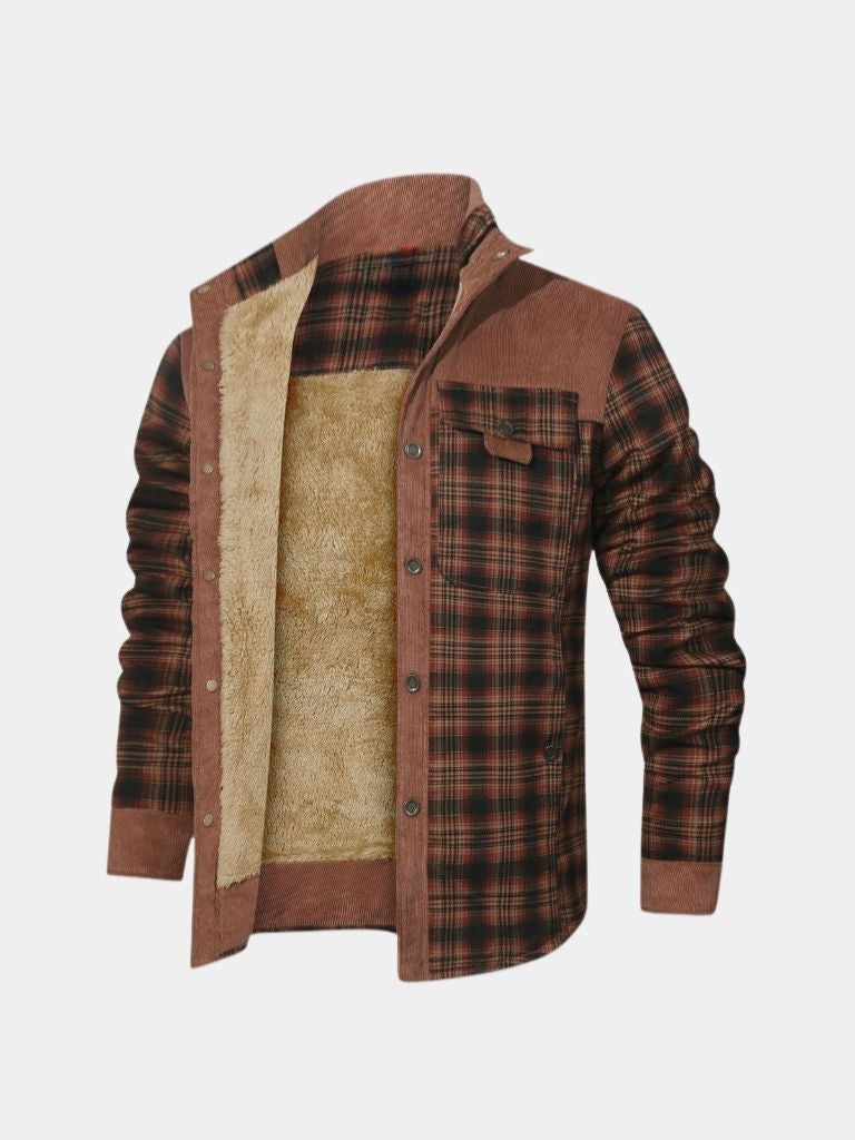Redwood Rustic Flannel Jacket - CAAYWORLD CAAYWORLD