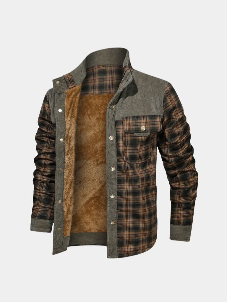 Redwood Rustic Flannel Jacket - CAAYWORLD CAAYWORLD