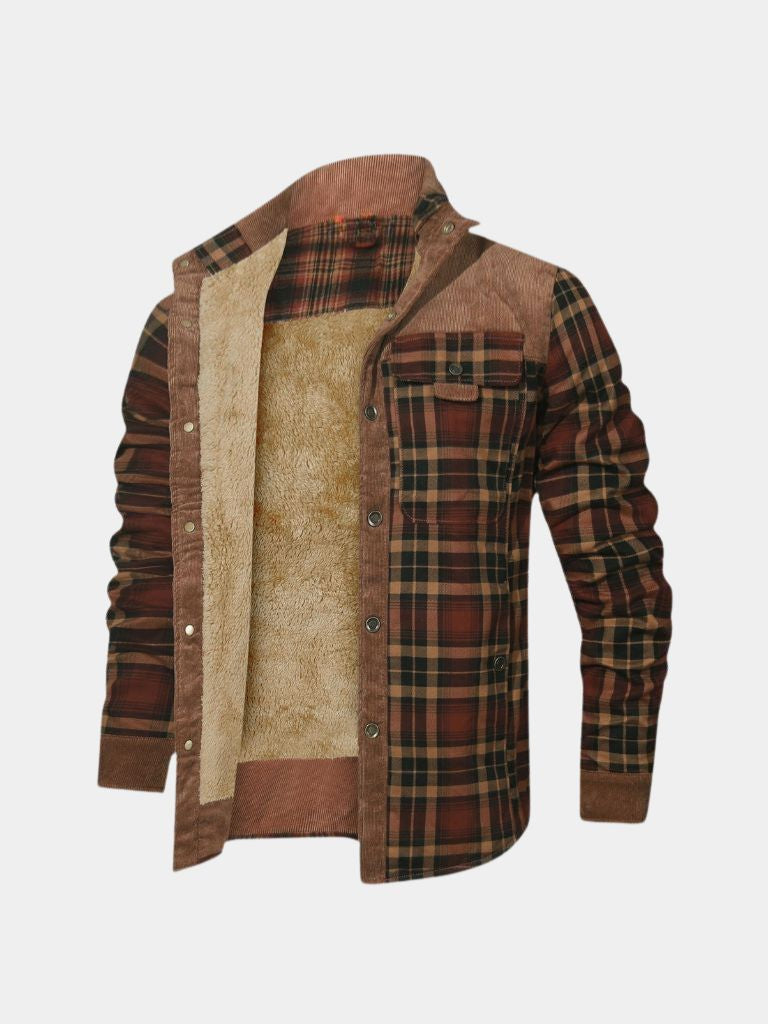 Redwood Rustic Flannel Jacket - CAAYWORLD CAAYWORLD