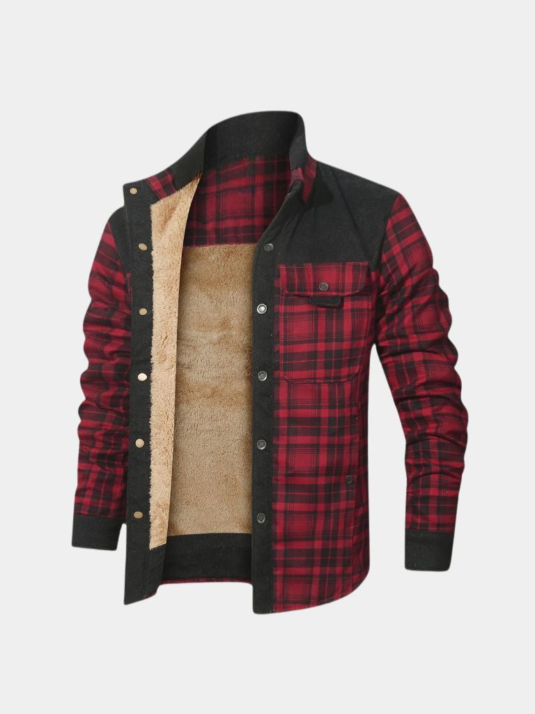 Redwood Rustic Flannel Jacket - CAAYWORLD CAAYWORLD
