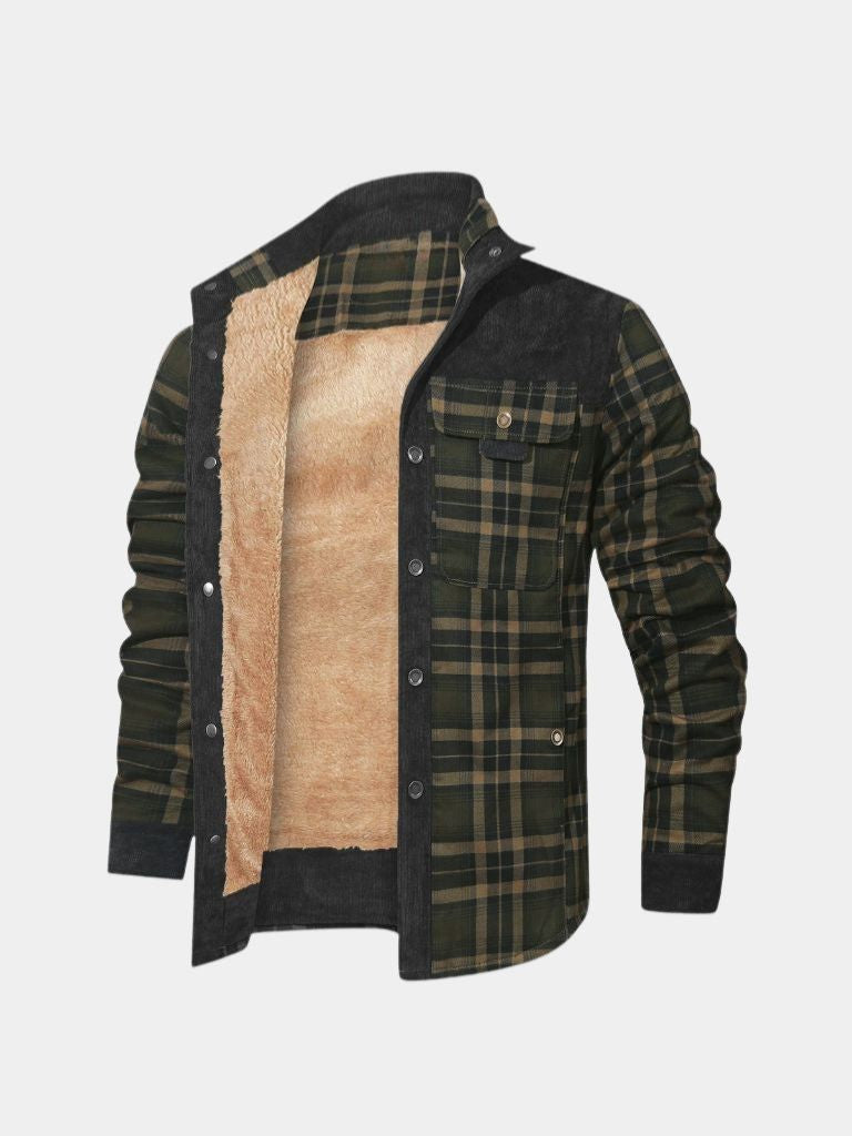 Redwood Rustic Flannel Jacket - CAAYWORLD CAAYWORLD