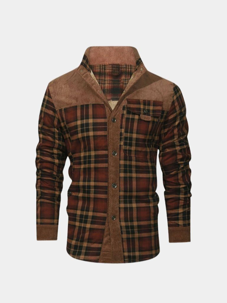 Redwood Rustic Flannel Jacket - CAAYWORLD CAAYWORLD