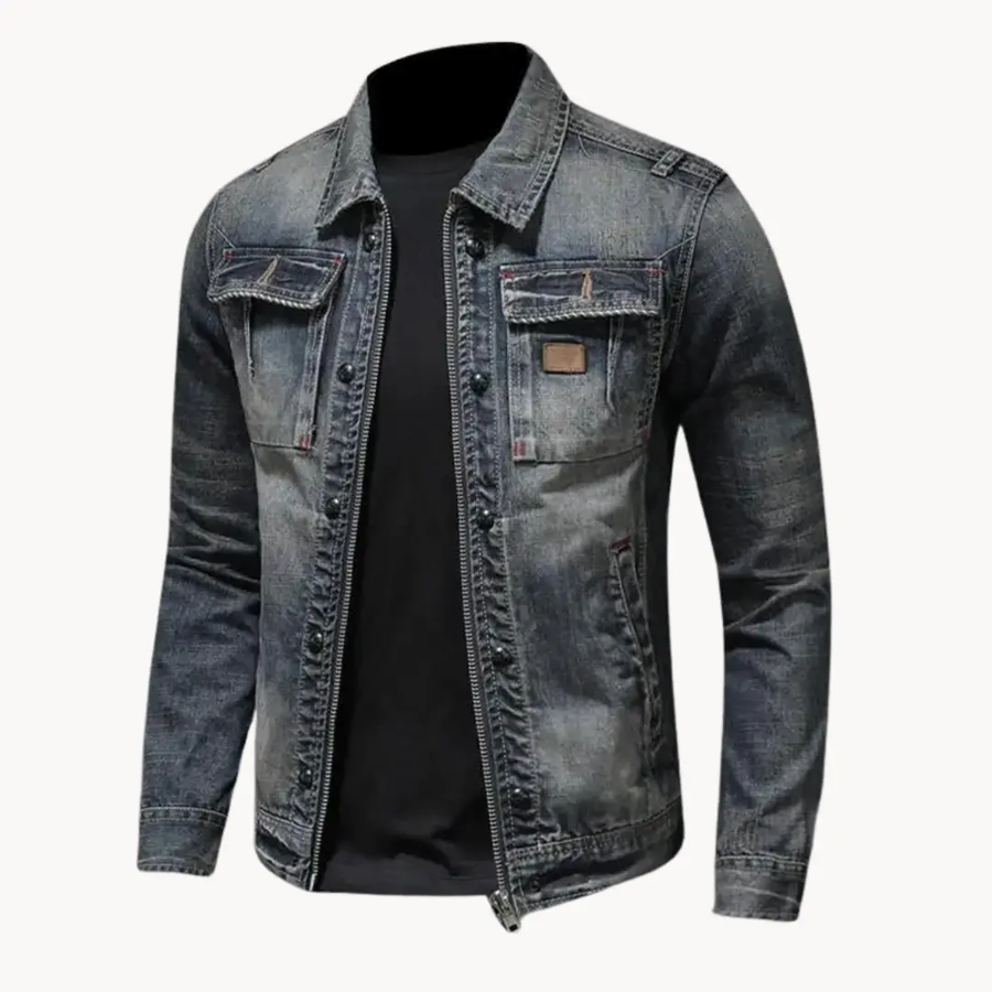 Redwood Washed Denim Trucker - Jacket CAAYWORLD