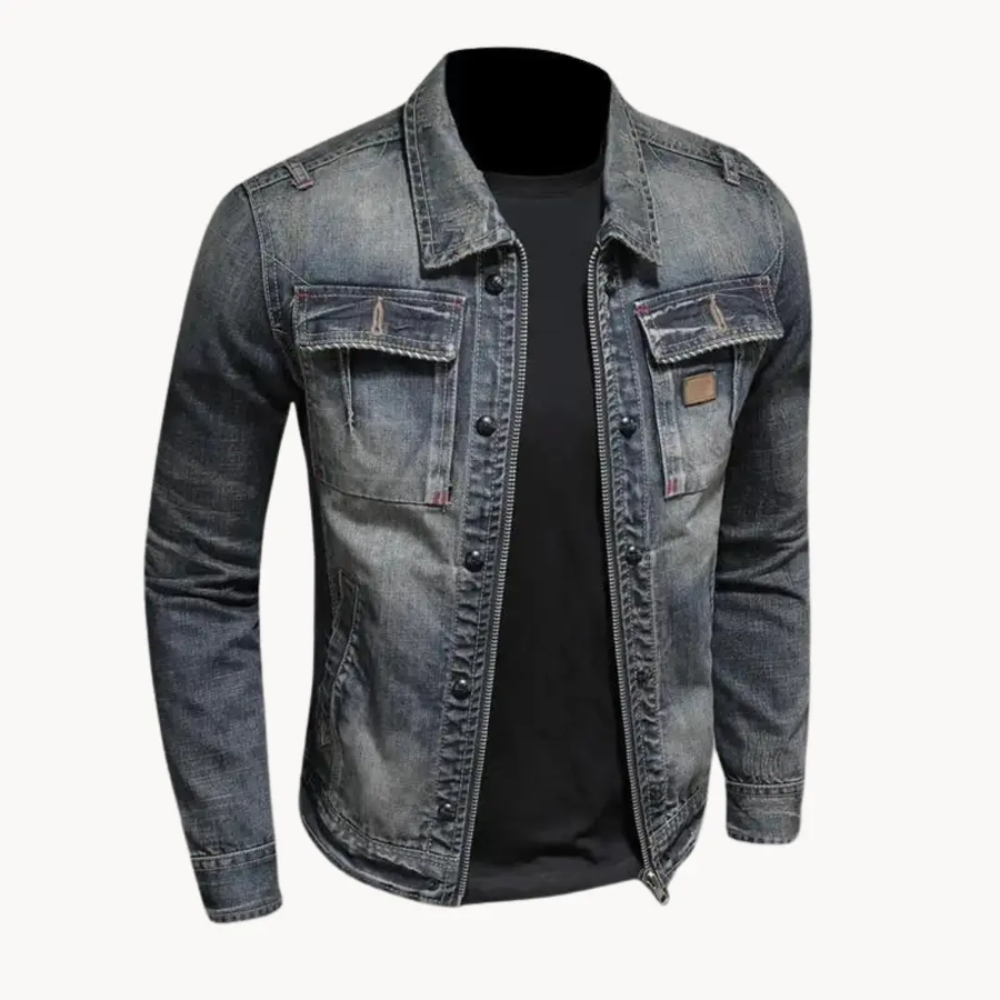 Redwood Washed Denim Trucker - Jacket CAAYWORLD