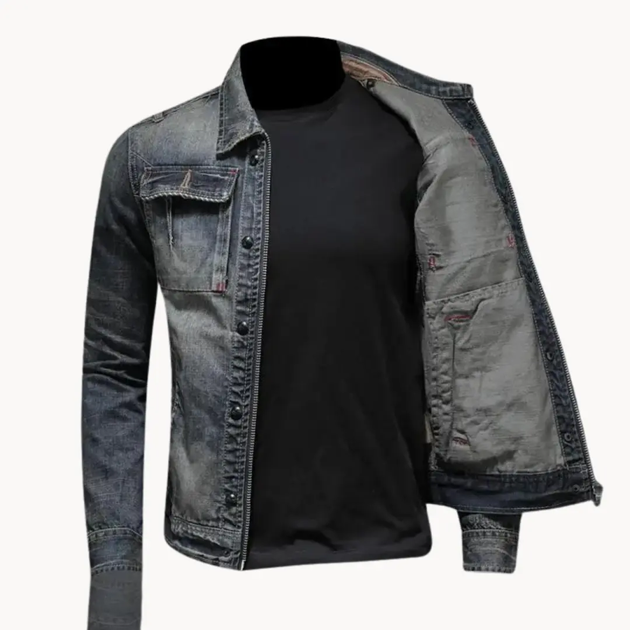 Redwood Washed Denim Trucker - Jacket CAAYWORLD