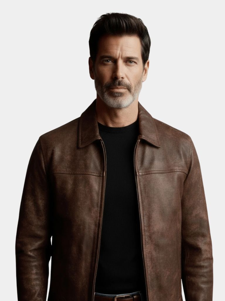 Regent Estate Leather Jacket - CAAYWORLD CAAYWORLD