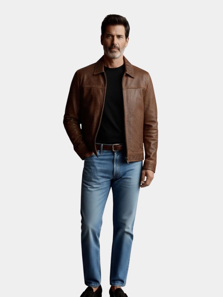 Regent Estate Leather Jacket - CAAYWORLD CAAYWORLD
