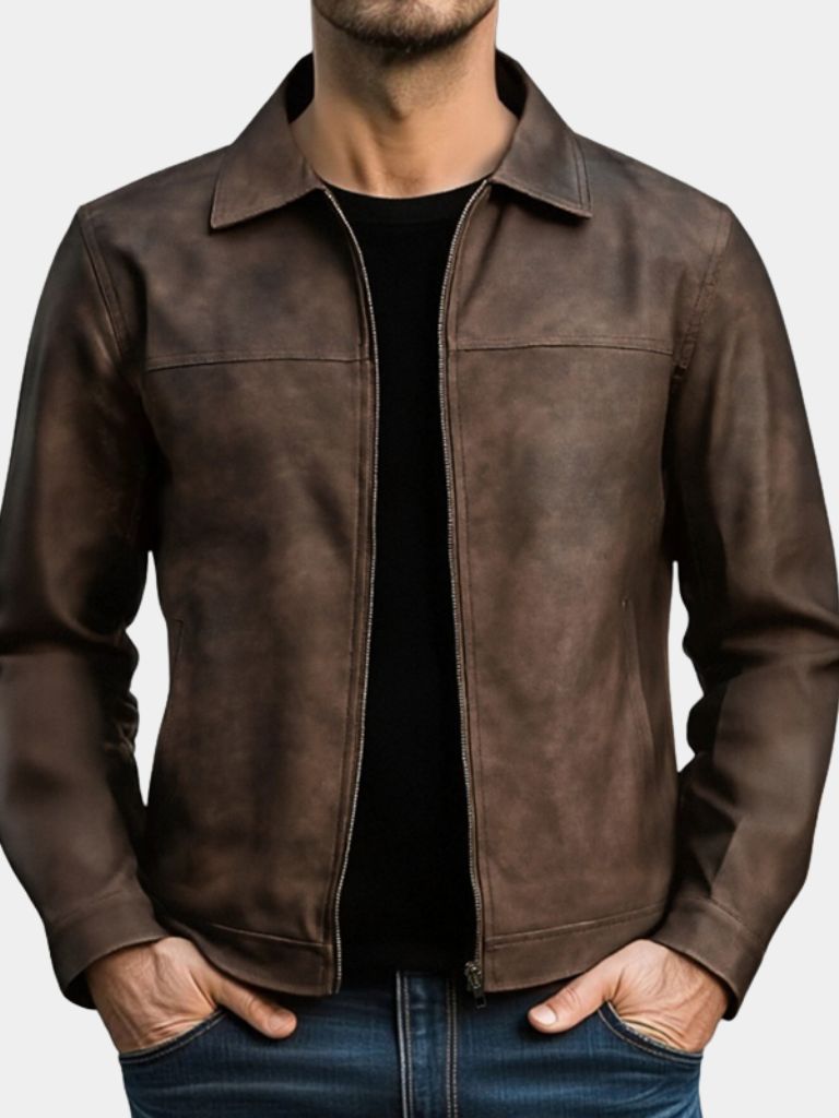 Regent Estate Leather Jacket - CAAYWORLD CAAYWORLD