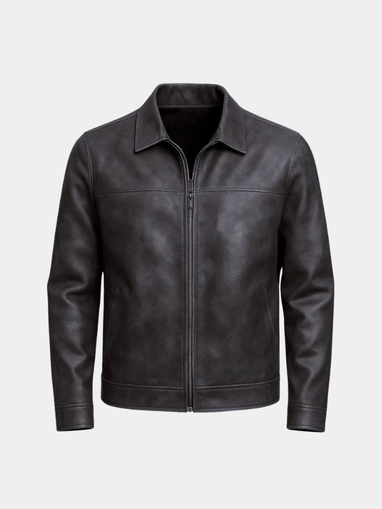 Regent Estate Leather Jacket - CAAYWORLD CAAYWORLD