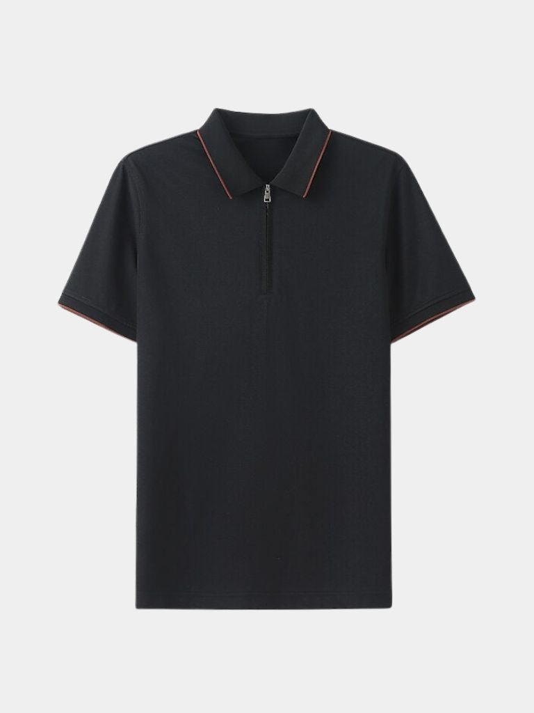 Regis Quarter Zip Polo – CAAYWORLD CAAYWORLD