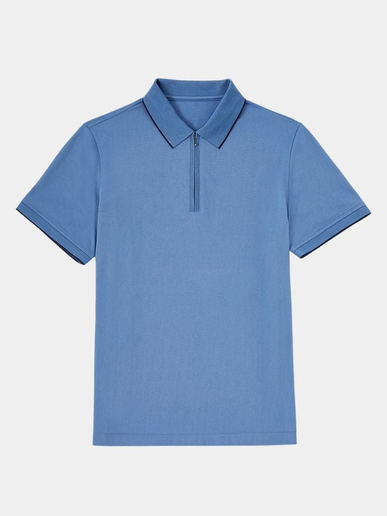 Regis Quarter Zip Polo – CAAYWORLD CAAYWORLD