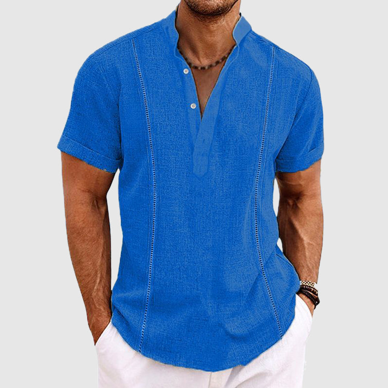 Relaxed Linen Button-Down - Shirt CAAYWORLD MEN