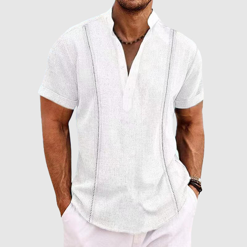 Relaxed Linen Button-Down - Shirt CAAYWORLD MEN