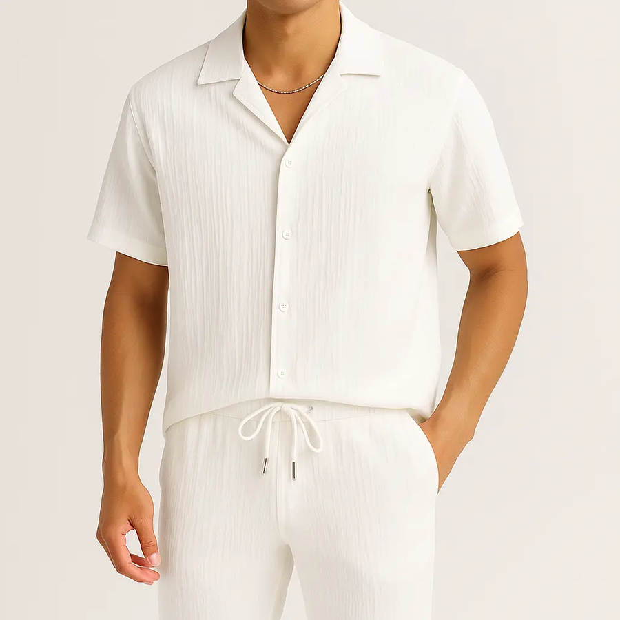 Relaxed Linen - Two-Piece Set CAAYWORLD