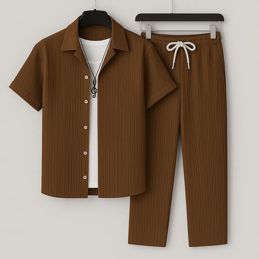 Relaxed Linen - Two-Piece Set CAAYWORLD