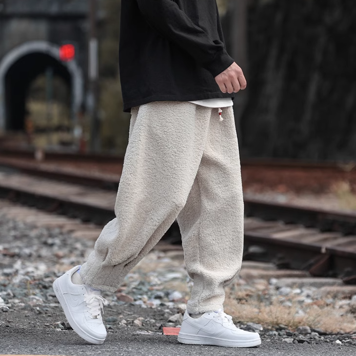 Relaxed Tapered Drawstring Waist - Joggers CAAYWORLD MEN