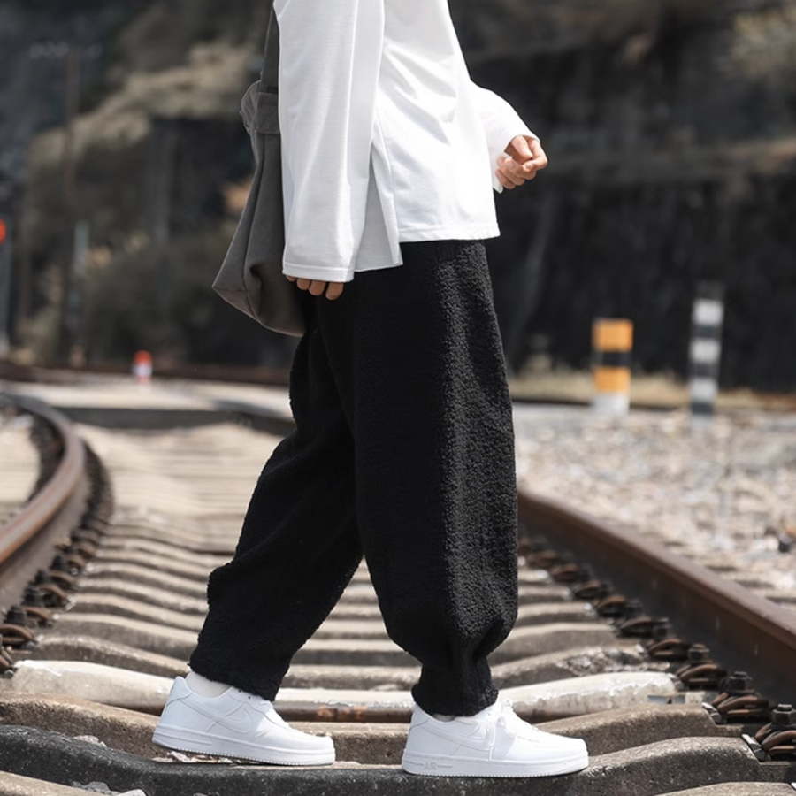 Relaxed Tapered Drawstring Waist - Joggers CAAYWORLD MEN