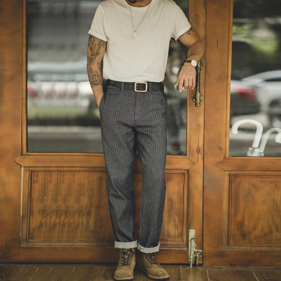 Retro Cotton - Trousers CAAYWORLD MEN