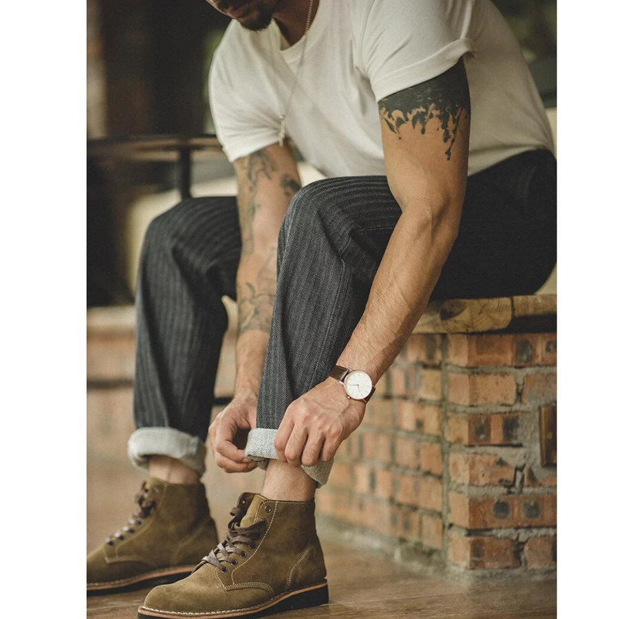 Retro Cotton - Trousers CAAYWORLD MEN