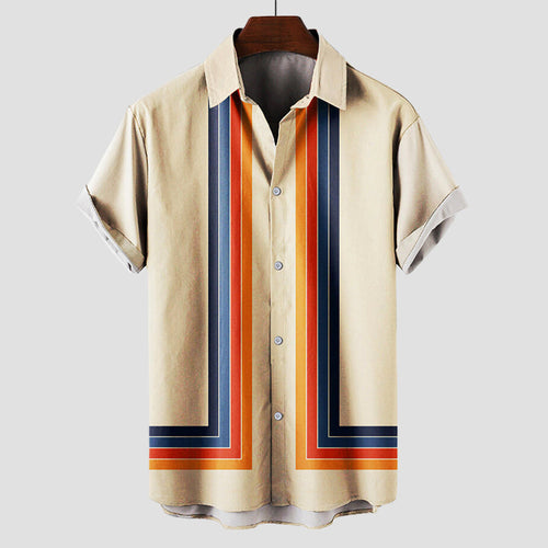Retro Sunset Graphic - T-Shirt CAAYWORLD MEN