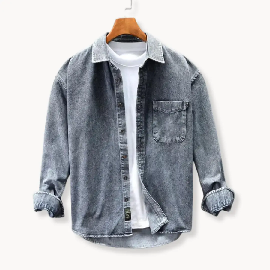 Retro Washed Denim - Shirt CAAYWORLD