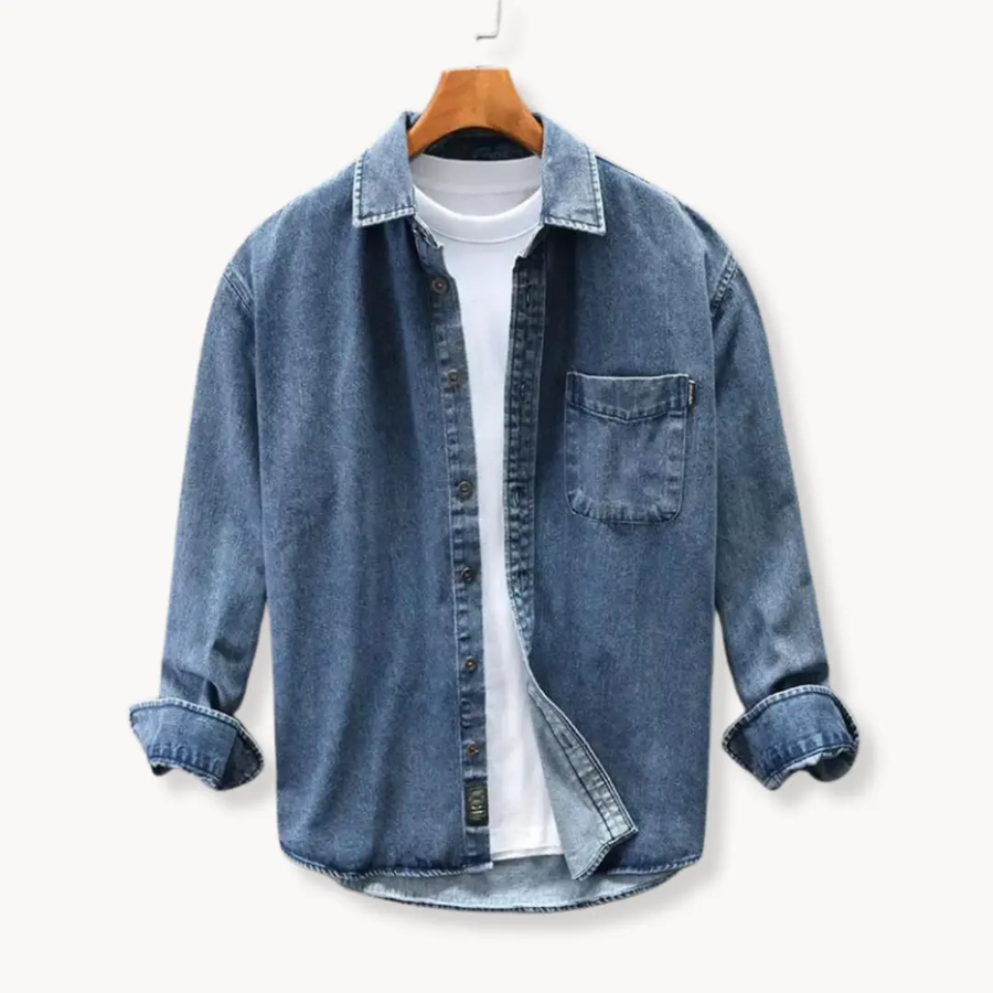 Retro Washed Denim - Shirt CAAYWORLD