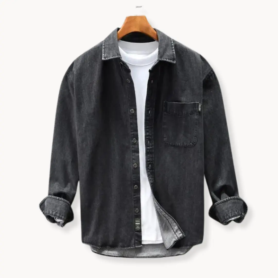 Retro Washed Denim - Shirt CAAYWORLD