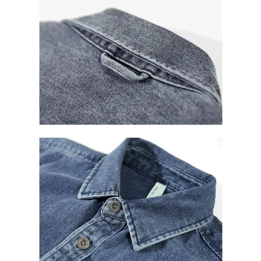 Retro Washed Denim - Shirt CAAYWORLD