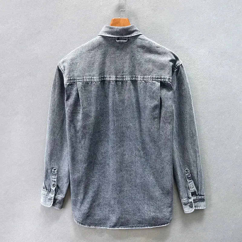 Retro Washed Denim - Shirt CAAYWORLD